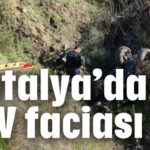 ATV, 15 metreden uçtu