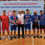 Ayak Tenisi turnuvasına 70 sporcu katıldı