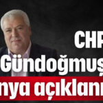 CHP'de Gündoğmuş  ve Alanya açıklanıyor