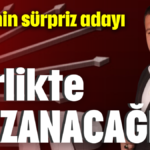 CHP'den sürpriz aday: "Birlikte kazanacağız"