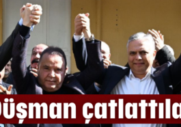 Düşman çatlattılar