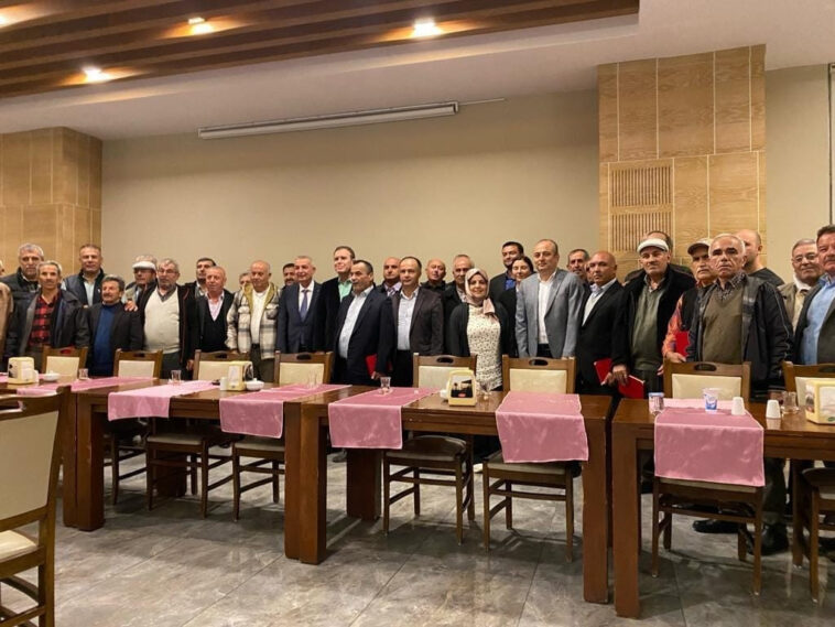 Emekli ormancılara veda yemeği