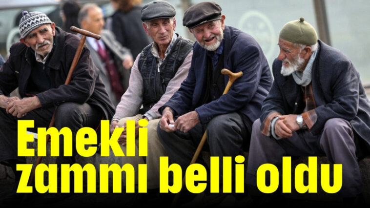 Emekli zammı belli oldu