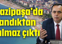 Gazipaşa'da sandıktan Yılmaz çıktı