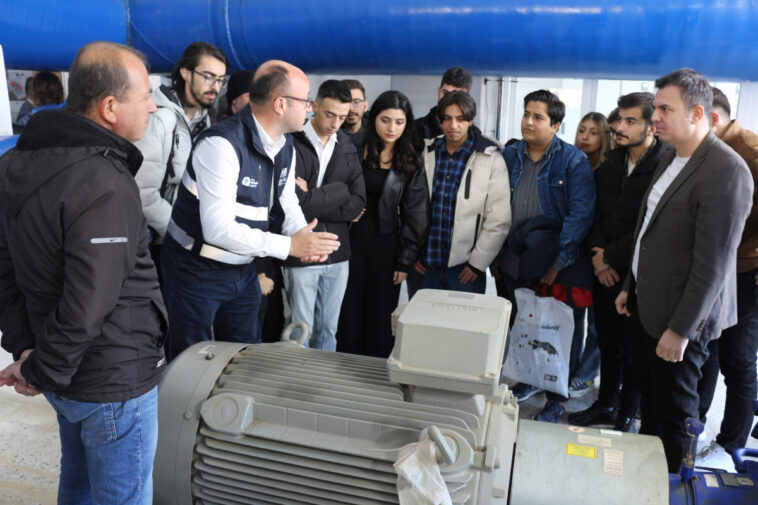 Genç mühendisler Belkıs'ta inceleme yaptı