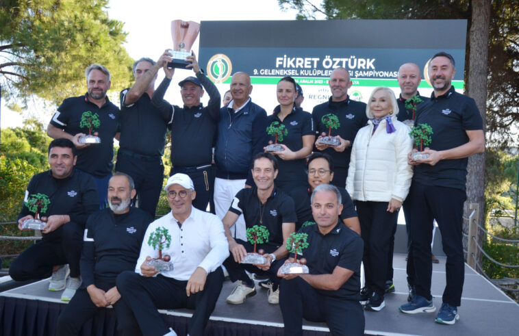 Golf turnuvasını Taurus Golf Kulübü kazandı