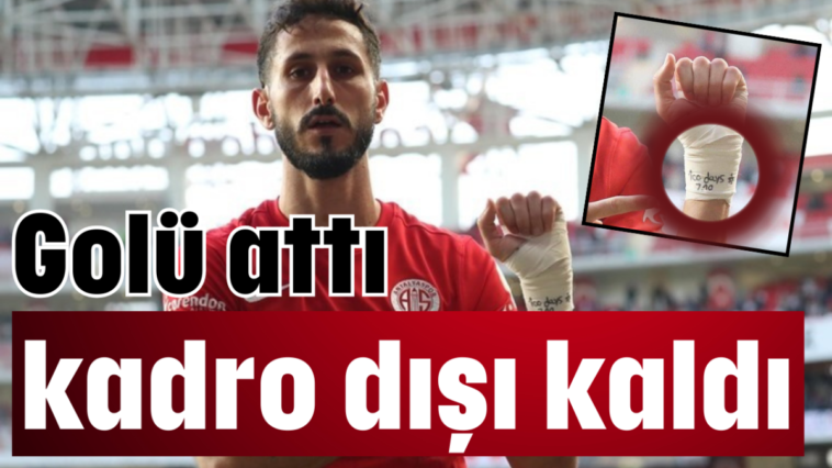 Golü attı kadro dışı kaldı