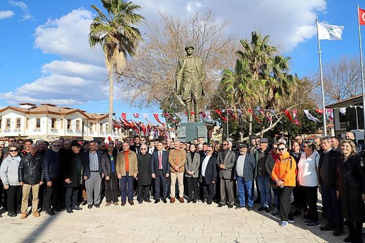 ANTİK SİDE’YE DEV ATATÜRK ANITI