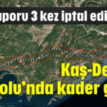 Kaş-Demre Otoyolu'nda kader günü