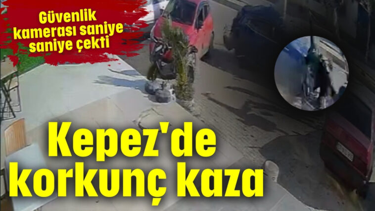 Kepez'de korkunç kaza