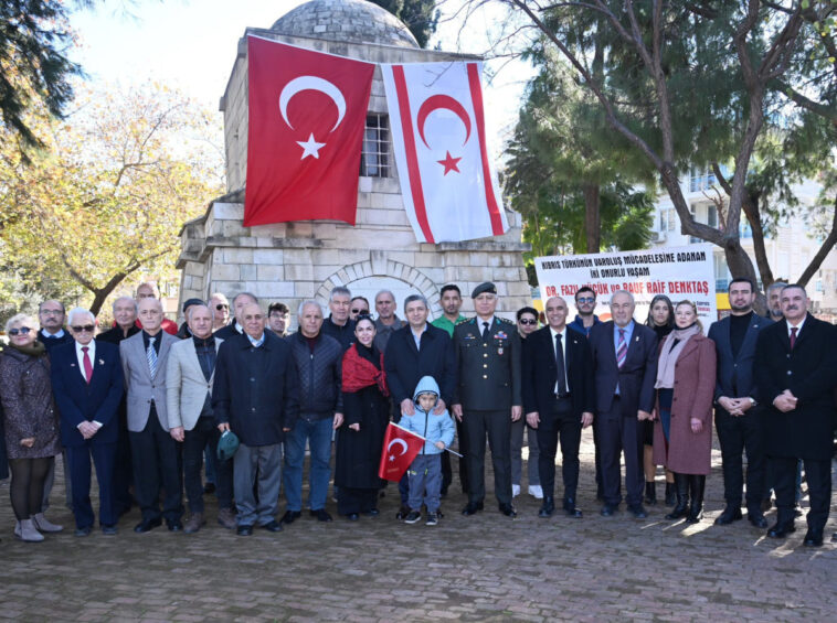 Kıbrıs milli kahramanları Denktaş ve Küçük Antalya'da anıldı