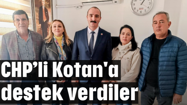 Kotan'a destek verdiler