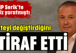 Listeyi değiştirdiğini itiraf etti