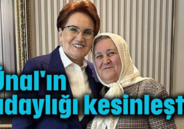 Nesrin Ünal'ın adaylığı kesinleşti