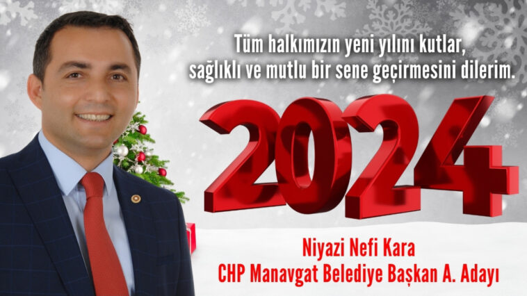 Niyazi Nefi Kara CHP Manavgat Belediye Başkan A. Adayı