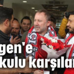 Sergen'e coşkulu karşılama