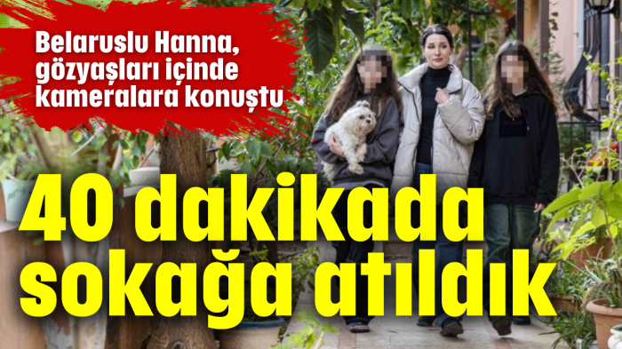 40 dakikada sokağa attılar