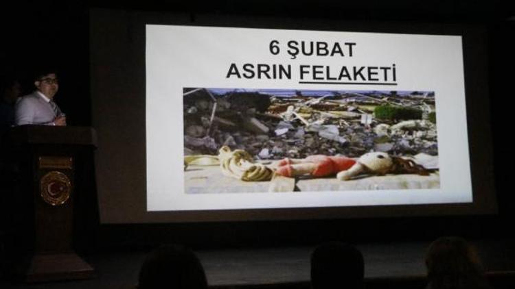 Kemerde, 6 Şubat depreminde hayatını kaybedenler anıldı