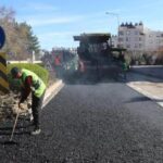 Boğaçayı Caddesi asfaltı yenileniyor