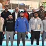 Başkan Uysaldan pehlivanlara ziyaret