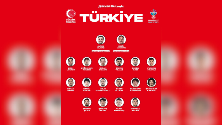 A Milli Basketbol Takımı'nın aday kadrosu belli oldu