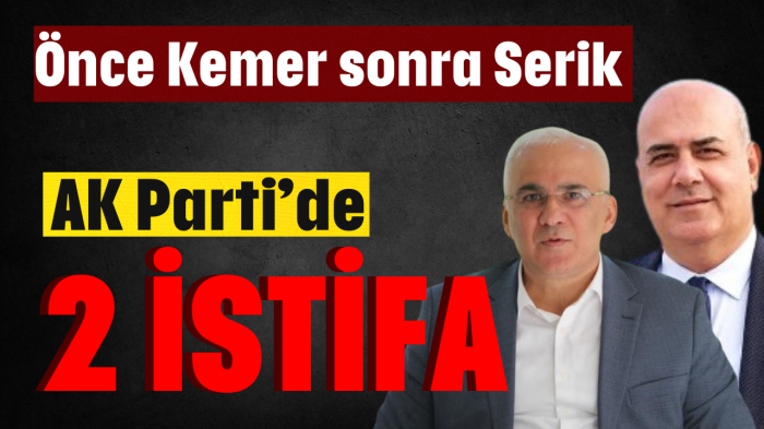 AK Parti'de 2. istifa