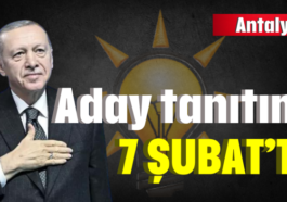 AK Parti'de aday tanıtımı 7 Şubat'ta