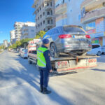 Alanya'da 3 araç trafikten men edildi