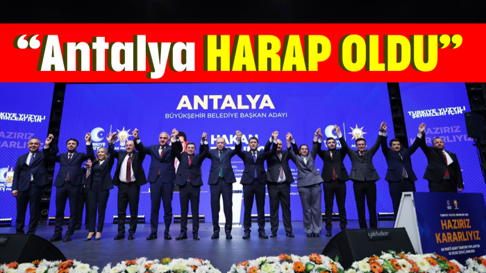 Antalya harap oldu