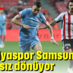 Antalyaspor Samsun'dan puansız dönüyor: 2-0