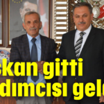 Başkan gitti yardımcısı geldi
