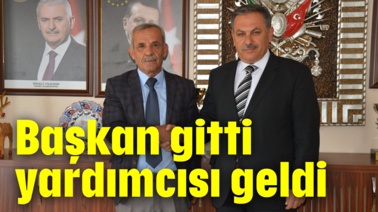 Başkan gitti yardımcısı geldi