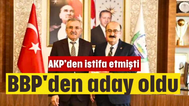 BBP'den aday oldu
