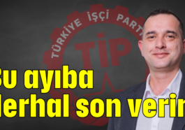Bu ayıba derhal son verin