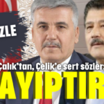 Çalık, Çelik’e sert sözler: Ayıptır...