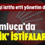 CHP Kumluca'da 'etik' istifaları