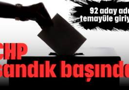 CHP sandık başında