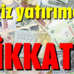 Döviz yatırımcısı dikkat