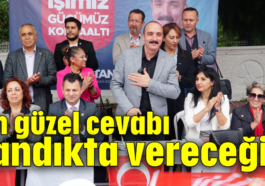 'En güzel cevabı sandıkta vereceğiz'