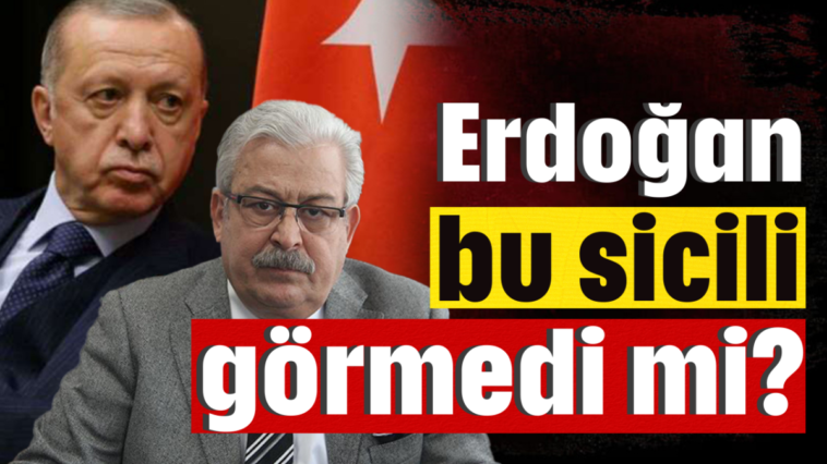 Erdoğan bu sicili görmedi mi?
