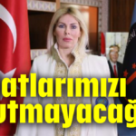 Evlatlarımı unutmayacağız