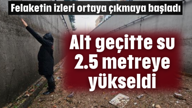 Felaketin izleri ortaya çıkmaya başladı