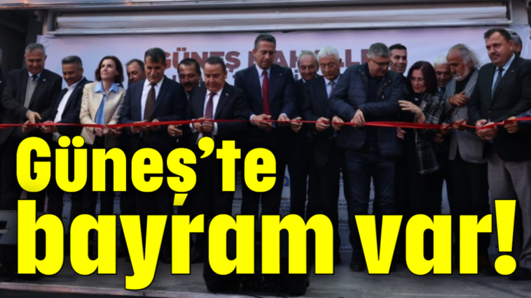 Güneş'te bayram var!