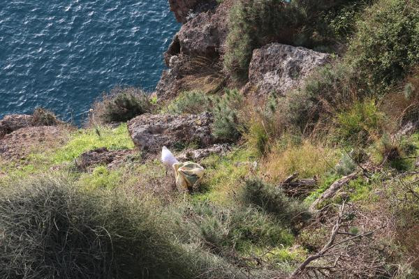 İhbar üzerine ekipler alarma geçti! Bakın Falezlerden ne çıktı