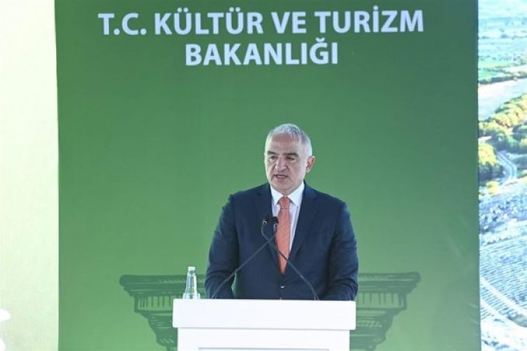 AFRODISIAS ANTİK KENTİ'NİN TANITIMINI GERÇEKLEŞTİRDİ