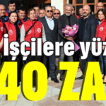 İşçilere yüzde 140 zam