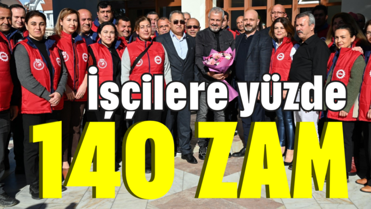 İşçilere yüzde 140 zam