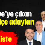 İşte Külliye’ye çıkan AKP ilçe adayları