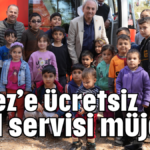 Kepez'e ücretsiz okul servisi müjdesi