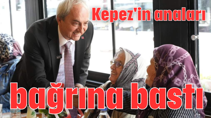 Kepez'in anaları bağrına bastı